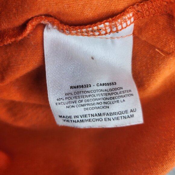 Womens Orange Nike OSU Cowboys Shirt V Neck Short Sleeve Oklahoma State Size S - Picture 7 of 11
